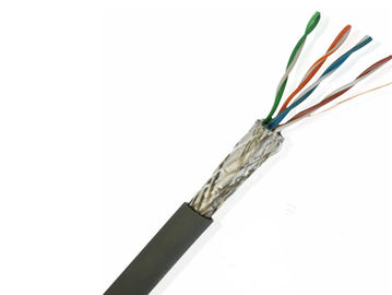 Cáp mạng PVC SSTP nhiều màu được bảo vệ bằng nhựa PVC Chiều dài cách điện 0,5m / 1m / 2m / 3 m / 5m